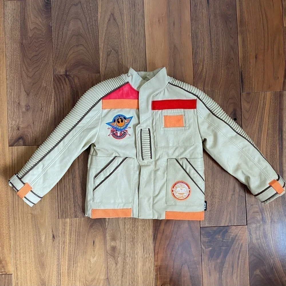 Disney Store Star Wars Resistance Force Awakens Finn’s Pilot X Wing Jacket 2